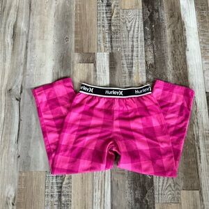 Girls Hurley pink pjs